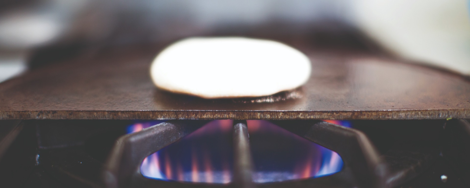 La arepa en el budare