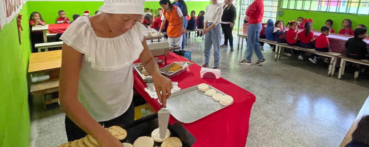La Arepa es una fiesta Colegio